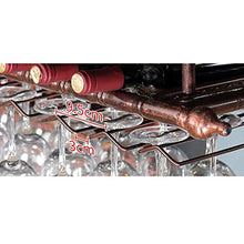 YWYW Portabicchieri da Vino Portabottiglie da Appendere Portabicchieri da Appendere Portabicchieri da Bar per Bar Portabottiglie da Soggiorno da Appendere (Dimensioni: 120 * 30 cm)