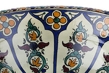 Dilma – Lavabo marocchino – Cerames | Lavandino da appoggio 41 x 16 cm | Lavandino da incasso marocchino per bagno, toilette, ospiti, WC