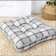 HYLX Cuscino Sedile, Cuscino Sedia, Cuscino Sgabello Rotondo, Cuscino Sedia Floreale Antiscivolo in Cotone Spesso, per Giardino, terrazza Esterna