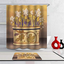 LIYAN Combinazione Bagno. Immagini Chiare E Colori Vivaci Rendono Il Tuo Bagno Pieno di Vita. Accessori da Bagno. Pittura. Bellissimi Fiori