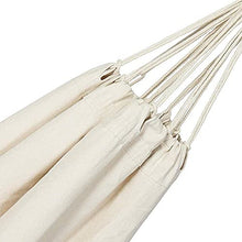 Amaca Portatile per Sedia da Campeggio per Esterni da Campeggio da Giardino Swing Garden Beach Travel Load Borsa da Trasporto 200 * 150 Cm 150Kg-Bianca