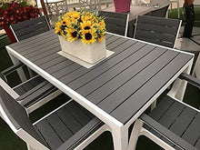 Set Tavolo 2 Poltrone e 4 Sedie Harmony In Resina KETER Con Stampo Finto Legno
