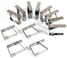 K&B Vertrieb Fermatovaglia in Acciaio Inox, confezione da 25 pezzi – K & B vendite della Tovaglia KLAMMER tischdeckenhalterung Fermatovaglia Fermatovaglia 470