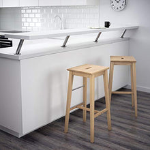 NILSOLLE sgabello bar 39x39x74 cm betulla