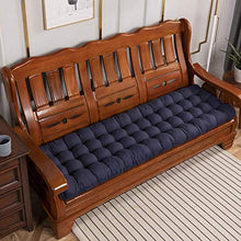Garden Patio Panca da panca imbottigliata Interno Arredamento per esterni da esterno imbottita PAPASAN PAPASAN PEDIA DUCCIALE Cuscini Assomentazione trapuntata Sedile Long Pads Tibetan Blue 52x52cm (2