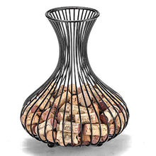 Leepesx CYF-065 Bottiglia per vino in sughero Portabottiglie per vino in vetro Porta bicchiere in sughero Portabottiglie per casa in metallo Porta sughero per vino Portabottiglie in sughero per cucina