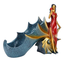 Summer Surprise Statuetta portabottiglie, statuette Statuette portabottiglie per vino Statuette portabottiglie per vino Portabottiglie per vino, per ufficio(BS023-2 Red Girl)