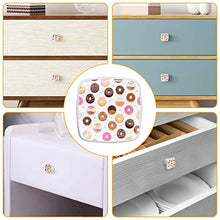 Ciambelle 4 PCS Pomelli per Porta, Pomolo per Mobile, Pomelli per Mobili con Viti, Maniglia per Armadietto, Pomelli per Porta, Pomelli per Cassetti per Porta, Armadio, Cassetto e Credenza