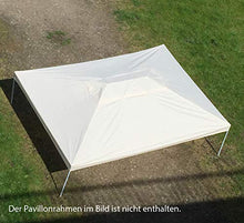 Toaks, tetto di ricambio impermeabile 3 x 3 m, 3 x 4 m, per gazebo da giardino, durevole, poliestere con rivestimento in PVC, 270 g/m² (4 x 3 beige)