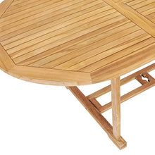FAMIROSA Tavolo da Pranzo Allungabile 150-200x100x75 cm Massello di Teak-4675
