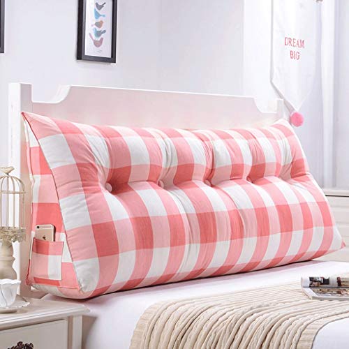 HYY-YY - Testiera per divano con schienale doppio, morbida, per letto Tatami, cuscino lombare in vita, colore: W, dimensioni: 120 cm