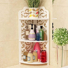 GJJSZ Mensola del Bagno Bagno Treppiede Piano Triangolare WC WC WC Ripiani per WC Possono Essere lavati Mensola del Bagno