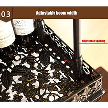 Portabottiglie Portabottiglie Da Vino Portabottiglie Retrò Creativo Portabottiglie Di Grande Capacità Bancone Bar Rovesciato Portabottiglie In Metallo, Una Varietà Di Dimensioni