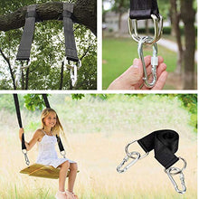 Cinghie Per Amaca All'aperto Lungo 150cm Impermeabile Kit Altalena Albero Appeso con 2 Tappetini di Protezione Dell'albero e 2 D-Ring Contiene Fino a 500kg per Amache e Altalene da Campeggio