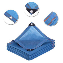 XIAOXIAO Rete ombreggiata Ombra Net-Home Encryption Rete Addensata Ombra Tetto Terrazza Terrazza Serra Balcone Isolante Rete 90% Ombra Blu (Dimensione: 2x2m) (Size : 5x10m)