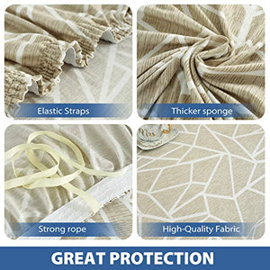 VanderHOME 1-Pezzo Fodere Copridivani Elasticizzato,Universale Fodera per Divano Antiscivolo Elastico con Stampa Ideale per Divano Home Decor 3 posti (190-230 cm) crepa
