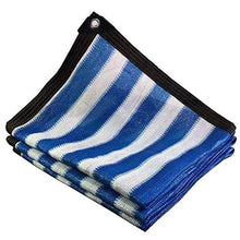 Incatramata Parasole Sail, Tenda da sole Baldacchino, tendalino parasole, protezione solare, Sole Vela, Auto Parasole Tenda da sole, Rettangolo,, UV Block Patio Canopy nel colore crema (Colore: Blu, D