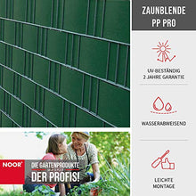 NOOR 155ZPP256005 Pannello di Recinzione PP PRO 0,19 x 2,55 m, Verde ~ RAL 6005