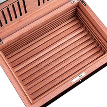 Cigar Box, Humidor, Humidor, Humidor, Legno di Cedro, Cigar Box, Doppio Scomparto, in Grado di memorizzare 100 Alta qualità (Size : 38x26x17cm)