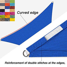 MLL Tenda a Vela Quadrata, Tenda da Sole Quadrata Tenda da Sole in Tessuto Oxford Block Grade, per Il Campeggio di parchi Giochi residenziali