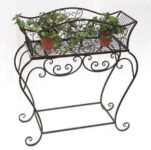 DanDiBo Porta Fiori 85 cm Panca Fiori 12554 XL Metallo Scaffale Fiori Tavolinetto Tavolo