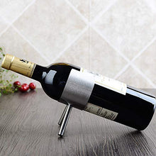 DZSF Wine Rack, Bottiglia Singola Holder controsoffitto Vino, Newness Moderna in Acciaio Inox di Servizio Display Rack Vino