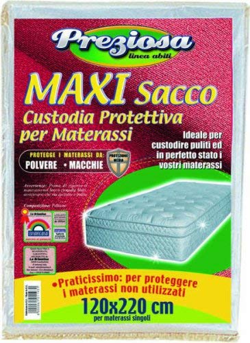 Preziosa custodia Sacco Maxi per Materassi,singoli cm120x220 quanttita 5 pezzi