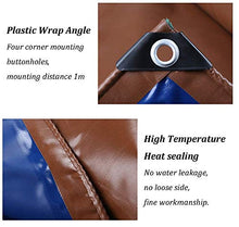 GJSN Teloni, Multiuso Incatramata Heavy Duty Tarp Impermeabile Spessa con Metal Grommets Ogni 1 M, Tenda Multiuso per i Camion Camping Barca,3Mx5M