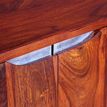 FAMIROSA Credenza in Legno Massello di Sheesham 75x35x60 cm