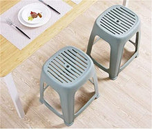 Sgabello per Doccia Sgabello da doccia Pranzo per uso domestico Panca da pranzo Semplice semplice a strisce Adulto Adulto Alta Plastica Sgabello antiscivolo Bagno Sgabello da bagno Sedia da bagno (Col