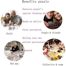Puzzle 300/500/1000 Puzzle di Legno for Adulti e Bambini, Inuyasha Anime del Fumetto Famiglia Gioco interattivo (Color : B, Size : 300pc)