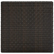 vidaXL Set Bar da Giardino 3 pz con Cuscini Polyrattan Marrone