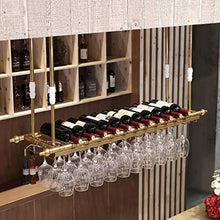 YWYW Porta Bicchiere da Vino Porta Bicchiere da Vino Creativo Europeo Porta Bicchiere da Vino Appeso a casa portabottiglie Personalizzato KTV (Dimensioni: 80 * 30 cm)