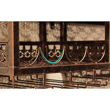 YWYW Portabottiglie da Vino a Parete portabottiglie Creativo Porta Calice portabottiglie per Vino da Cucina Bar Ristorante (Dimensioni: 100 * 30 * 30 cm)