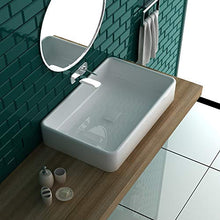 Rivestimento antibatterico per lavabo da 60 x 38 cm, soluzione moderna per il vostro bagno o anche per il bagno degli ospiti, particolarmente facile da pulire grazie alla superficie antibatterica