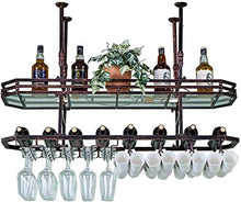 Classico Attaccatura del supporto di vino del supporto del vino |Wine Bottle Holder |Wine Glass Rack |Calice Calici Rack |Bar galleggiante Shelf |Hanging Appeso |Pannello in vetro |Scaffali for Cucina