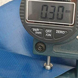 MTYLX - Telo parasole in PVC, 450G/M², 3 × 3 m, 3 × 3 m