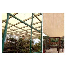 Rete vele ombreggiante Tasso Di Ombreggiatura 95% Ombra Rettangolo A Vela Per Pergola Pianta Da Esterno Serra Con Passacavo Telo Ombreggiante A Maglia Dimensioni Multiple Giallo 9.16(Size:1m x 4m)