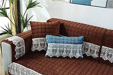 HYLX Cuscino Sedile, Cuscino Sedia, Cuscino Sgabello Rotondo, Cuscino Sedia Floreale Antiscivolo in Cotone Spesso, per Giardino, terrazza Esterna