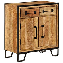 vidaXL Credenza Vintage Armadietto Madia Consolle Cucina Cassettiera Dispensa Vetrina Arredo Soggiorno Armadio Arredamento Massello di Mango