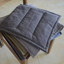 XHNXHN Cuscini per sedie Giapponesi Cuscini per sedili, Cuscini per sedili da Esterni per Interni Traspirante Quadrato Comfort Home Cucina Cuscini per sedie da Pranzo Colore caffè 38x38cm (15x15In)
