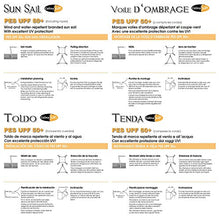 CelinaSun Tenda Parasole a Vela Protezione Solare PES UPF 50+ Protezione UV certificata Poliestere Giardino Balcone Idrorepellente Triangolare 4 x 4 x 4 m Bianco Crema