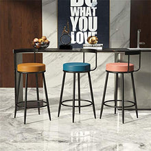 Sedia con Struttura in Metallo con Cuscino Imbottito Sgabello da Bar Moderno per Colazione Bancone da Cucina Sedia da Bar per Pub Caffetteria Colazione da Ufficio Lounge e casa Carico Massimo 200 kg
