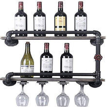 JHGJBJ Vino Rack Muro portabicchieri Vino Gancio Sospensione portabicchieri Vino Vetro Calice