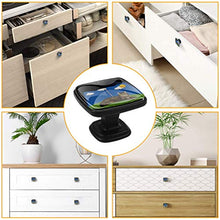 Set di 4 pezzi con maniglia quadrata per armadio da cucina, credenza, cassettiera, cassettiera, con viti, per cucina, comò, armadietto, bagno, armadio, gatto divertente