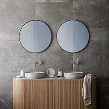 blomus - SONO - Specchio cosmetico – Moonbeam/bianco – ceramica/silicone – (altezza x larghezza x profondità) 185 x 90 x 170 mm, taglia unica, 69162