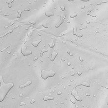 ZOYOSI 170 x 97 x 71 cm Argento Mobili Copertura Impermeabile Rettangolare Tavolo da Giardino Sedia Riparo