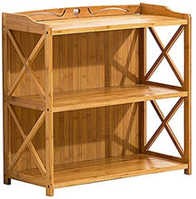 File cabinets Comodino tavolino Armadio Laterale del tè del sofà del Salotto, Porta tievolgi in Legno, tavola del tè, Tavolo d'angolo Cassetti (Color : 2 Layer-70cm)