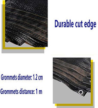 Rete parasole YXX Blocco UV Netto Nero al Netto del 90% Blocco Solare, Pannello Premium Superiore al Panno Ombra per Serra, Tetto, Piante, Prato del Patio (Size : 6mx6m)