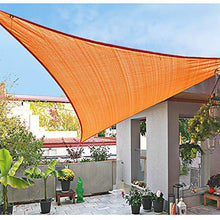 BASA Tenda da Sole A Vela da Esterno Impermeabile da Giardino, Triangolo 4 * 4 * 4 Metri, Anti-Ultravioletto, con Corda Libera